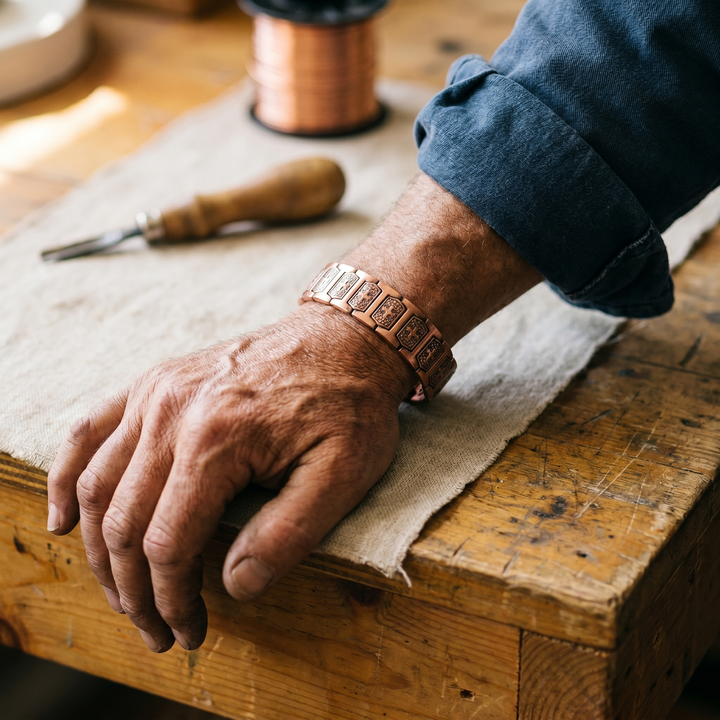 Gale Copper Bracelet for Men