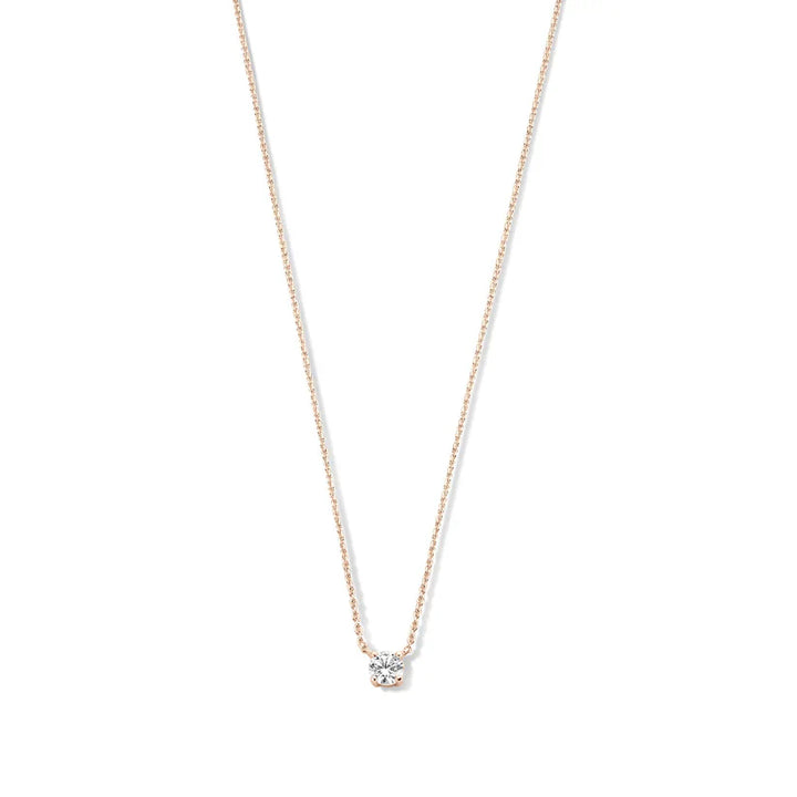 Cléa Moissanite Stone Necklace | Gold