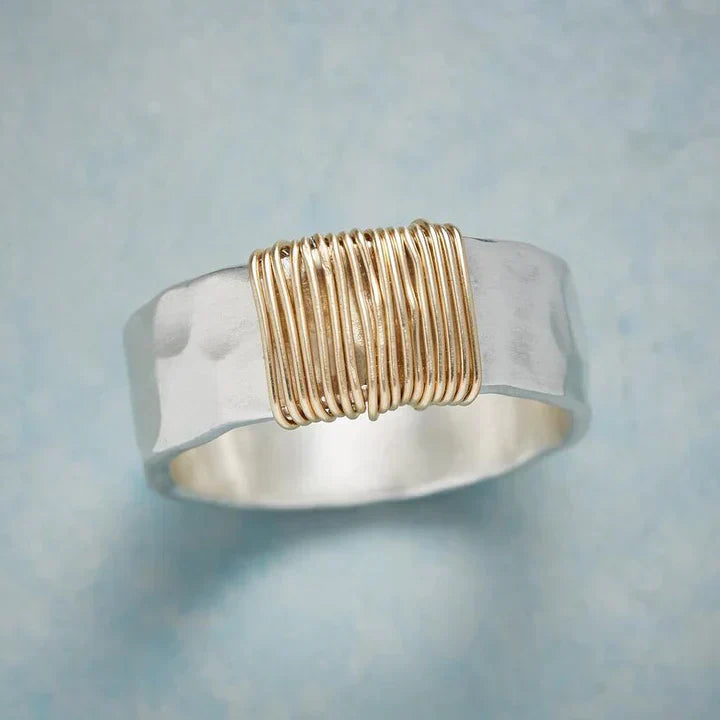 Vintage Gold and Silver Ring