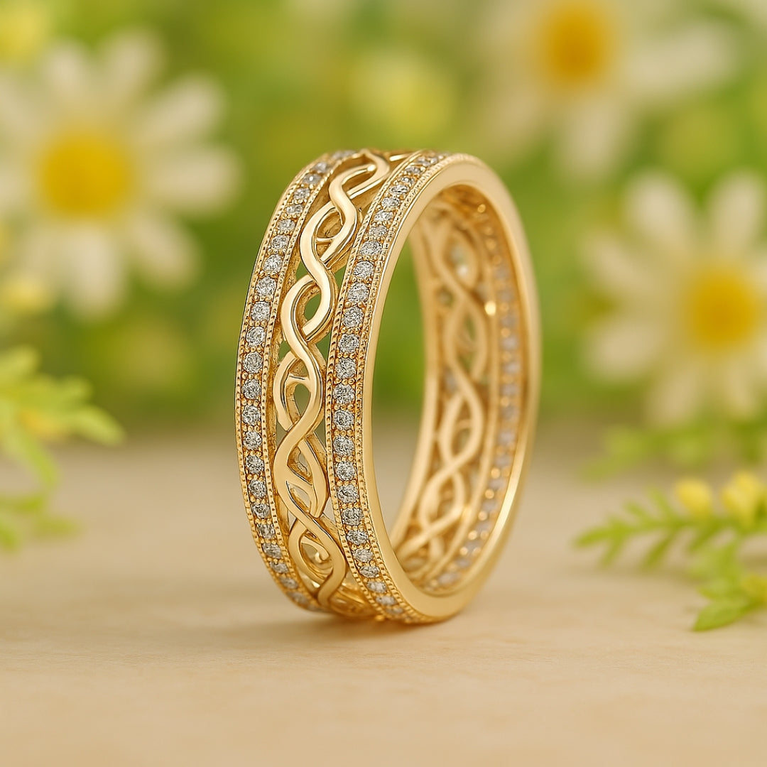 Gold Ring Luce Vuota
