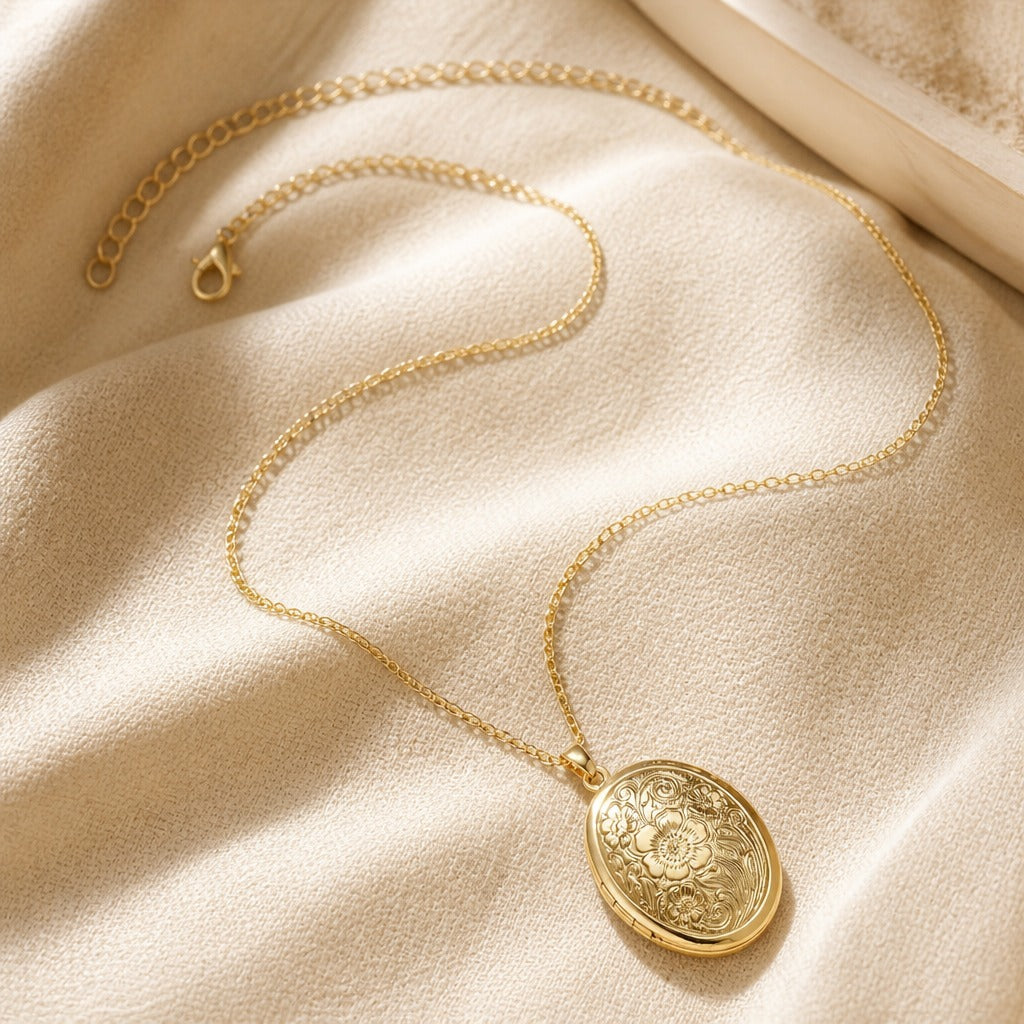 Vintage Medallion Necklace