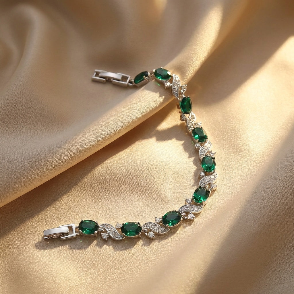 Mayfair Emerald Bracelet