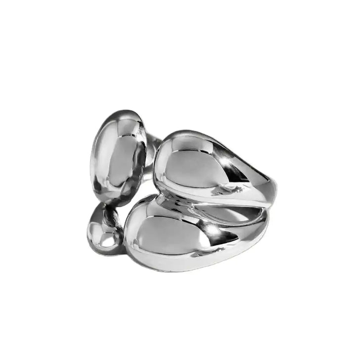 Two-Tone Gold Silver Stackable Ring